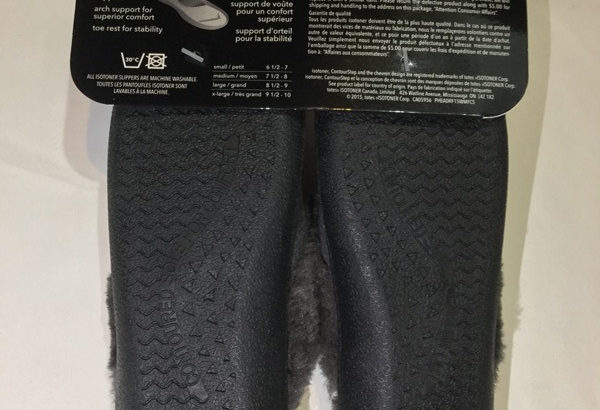 2 x Ladies Isotoner Fashion Slippers – $25 for both