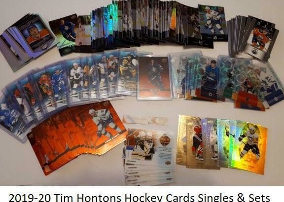 SALE! 2019-20 Upper Deck Tim Hortons Hockey Card Singles & Sets Available Base Due CC HDG DC SE GE 15-16-17-18-19-20