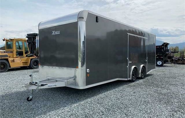 NEW 8 1/2×24 ALUMINUM ENCLOSED RACE CAR TRAILER 10,000lb