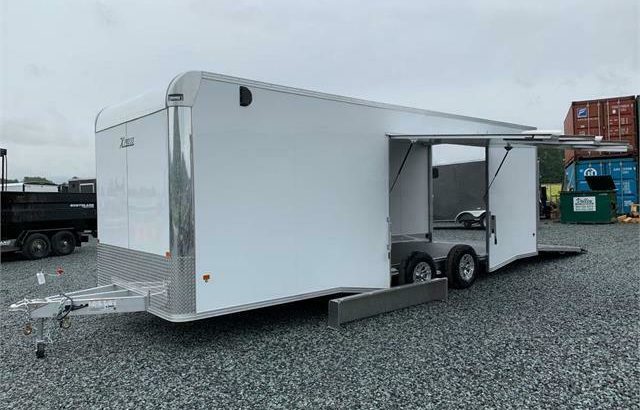 NEW 8 1/2×24 ALUMINUM ENCLOSED RACE CAR TRAILER 10,000lb