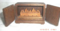 Miniature Hand Carved Wooden The Last Supper in Wooden Box