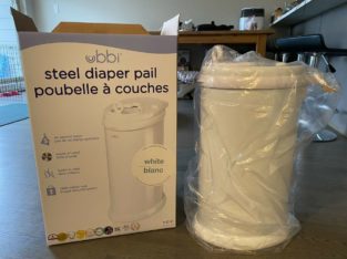 BRAND NEW Ubbi Steel Diaper Pail