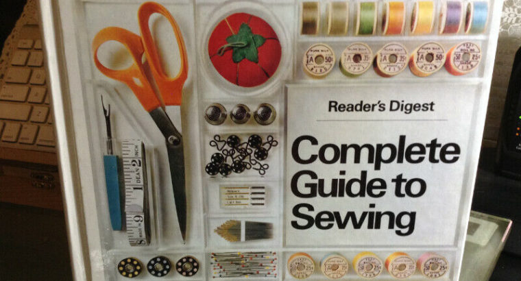Reader’s Digest Complete Guide to Sewing 1979 Book Vintage