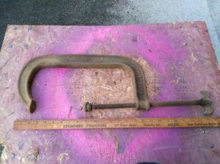 Vintage Taylor Forbes 12 Inch C Clamp