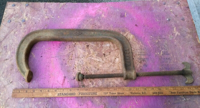 Vintage Taylor Forbes 12 Inch C Clamp