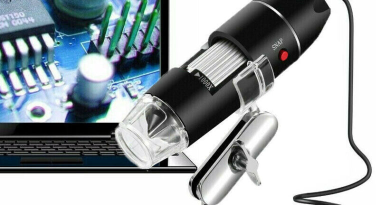 1000x Zoom 1080p HD Microscope USB to PC/Mac