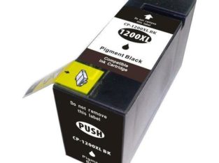 Replacement Ink Cartridge for Canon MAXIFY MB2020 MB2320 MB2720 PGI-1200XL High Yield Black