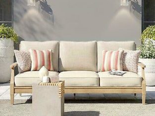 Greyleigh Nimmons Patio Sofa with Cushions