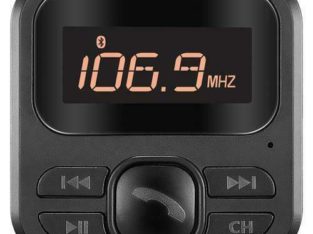 Insignia NS-MBTFMT-C Bluetooth FM Transmitter (Open Box)