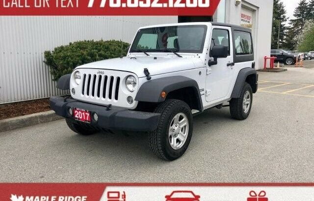 2017 Jeep Wrangler Sport