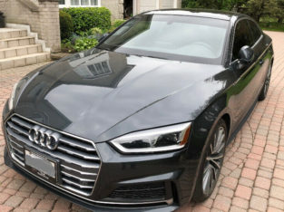 $706 monthly! 2018 Audi A5 coupe Lease takeover, 14 months left