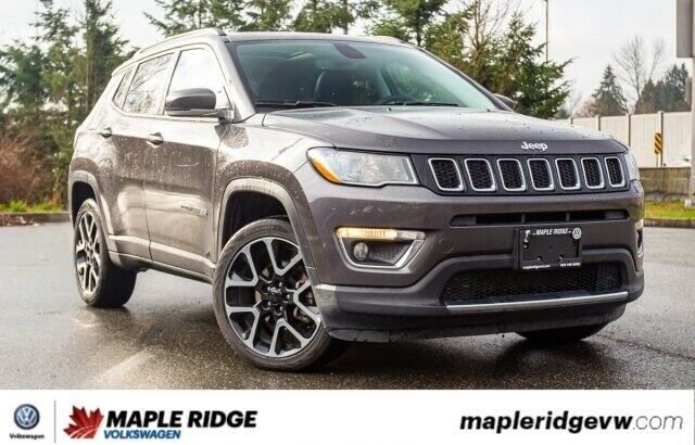 2019 Jeep Compass Limited 4X4, LEATHER, PANO ROOF, NAV, NO ACCID