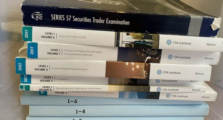 CFA Institute and series 57 study material