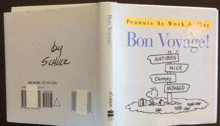 Peanuts Bon Voyage mini book