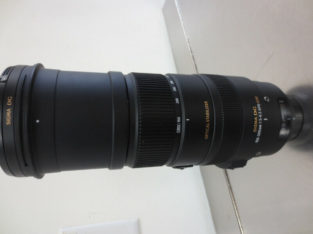 Sigma 150-500mm lens