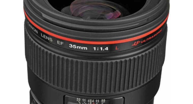 Canon 35 mm F/ 1.4 USM lens