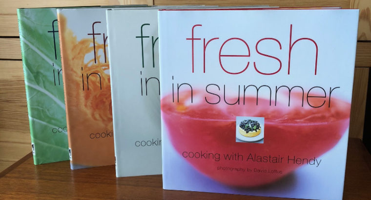 FRESH – Set of 4 Cookbooks Spring Summer Autumn Winter Books