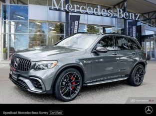 2019 Mercedes Benz GLC AMG 63 S 4MATIC SUV