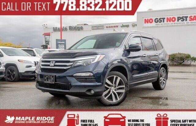 2016 Honda Pilot Touring | Rear DVD