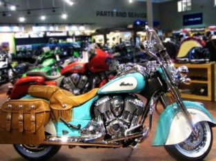 2020 Indian Motorcycle Vintage Icon Coastal Green/Pearl White