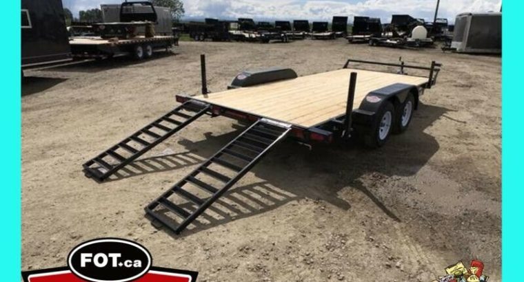 2019 Canada Trailers ES716-7K Car Hauler w/7,000 lbs. GVWR