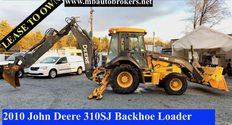 2010 JOHN DEERE 310SJ BACKHOE LOADER *4X4* VERY WELL MAINTAINED