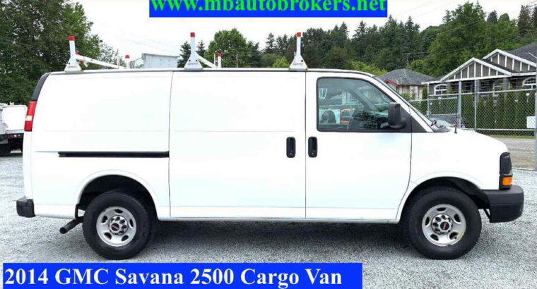 2014 GMC SAVANA 2500 CARGO VAN *ONLY 168K* FULLY CERTIFIED