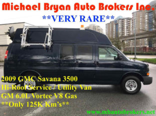 2009 GMC SAVANA 3500 HI-ROOF SERVICE VAN / UTILITY VAN *RARE*