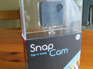 SNAP CAM tap n’ snap Wearable HD video camera Brand New