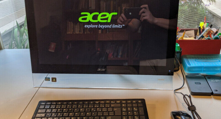 Acer Aspire all-in-one touchscreen PC