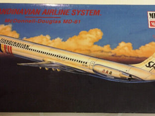 Minicraft 1/144 McDonnell-Douglas MD-81 SAS