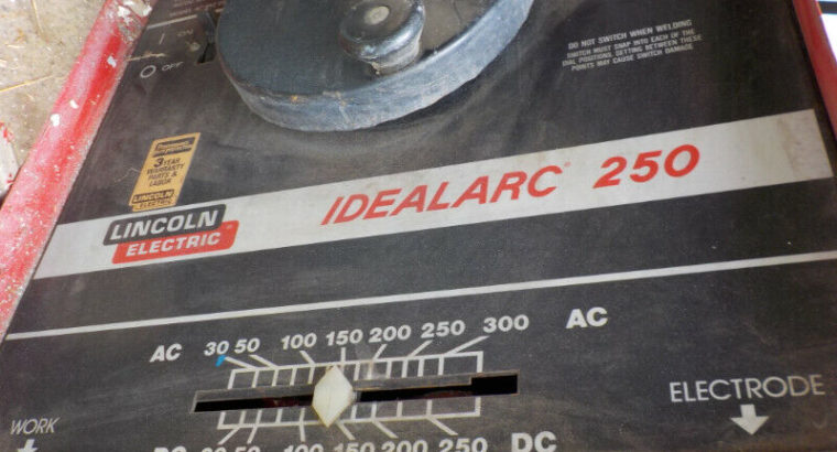 Lincoln 250 Ideal Arc Electric Welder