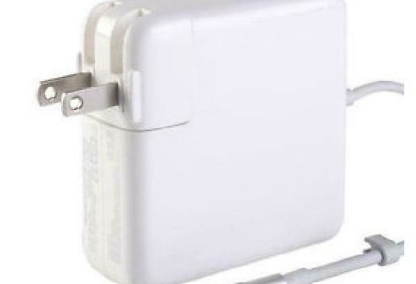 For Apple – 14.5V – 3.1A – 45W – Magsafe 1 L Shape Connector Replacement Laptop AC Power Adapter – White