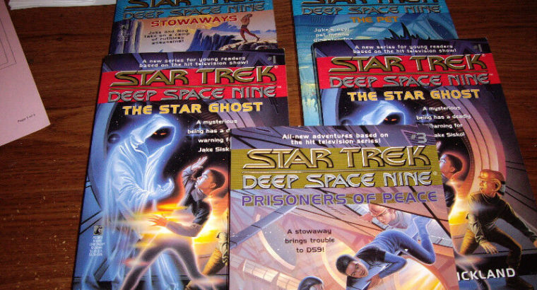 STAR TREK DEEP SPACE NIINE SOFT BOOKS