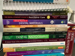 Dental Hygiene 18 books latest edition excellent condition
