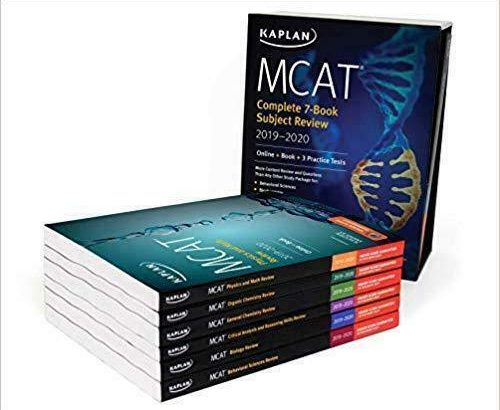 MCAT Complete 7-Book Subject Review 2019-2020
