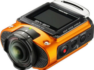 RICOH UHD 4K Action Video Camera 1.5-Inch LCD Orange WG-M2 New