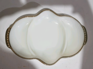 Fire king milk glass