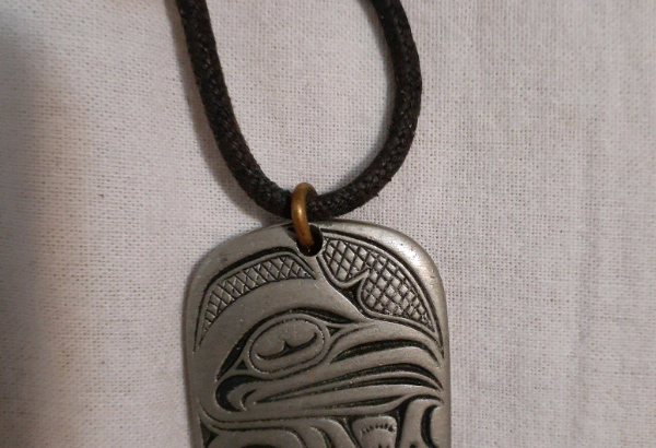 Native “Wolf” pendant $20 NATIVE “Raven” pendant $20