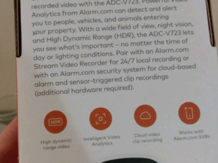 Alarm.com camera