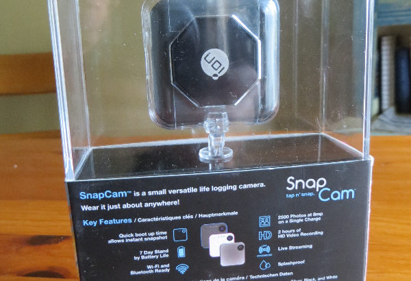 SNAP CAM tap n’ snap Wearable HD video camera Brand New