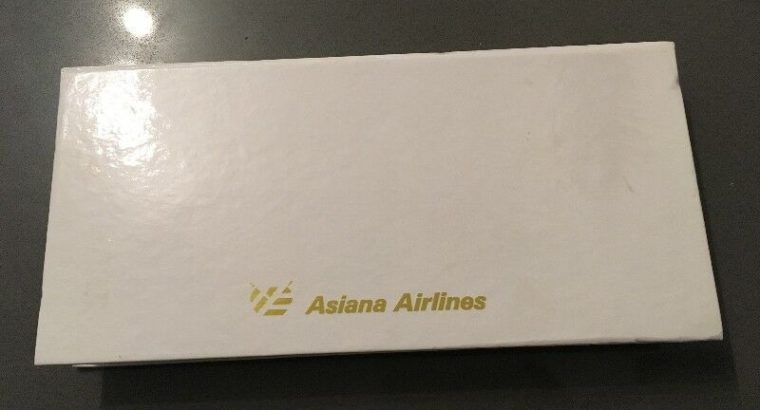 14K Gold Plated Asiana Airlines Fork and Spoon Souvenir Set