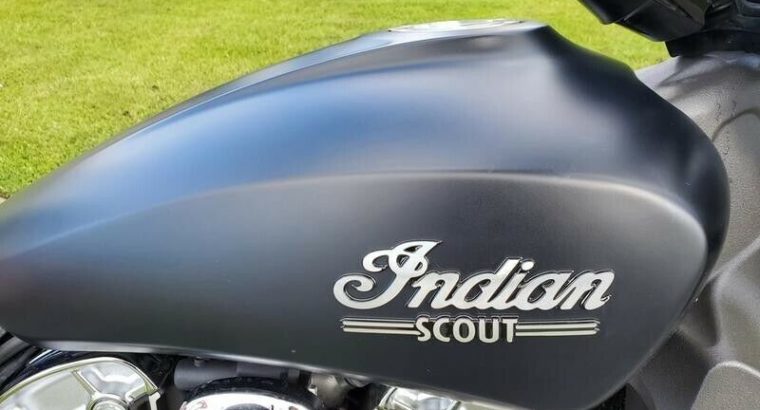 2016 Indian Motorcycle Scout Thunder Black Smoke