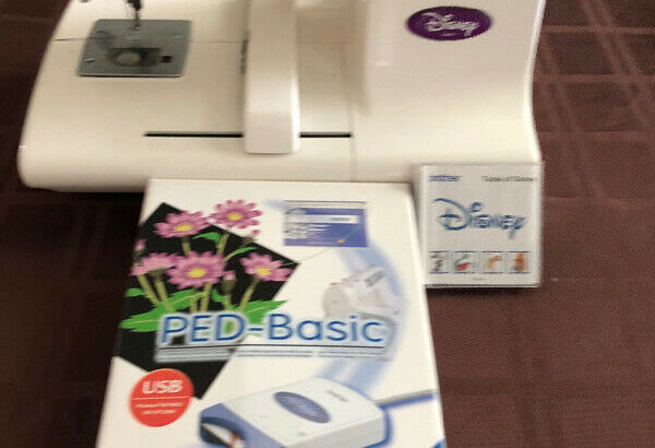 Brother embroidery machine PE180D Disney with a PED Basic USB /