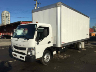 2014 MITSUBISHI FUSO FE180 – 22FT BOX TRUCK W/RAMP *VERY RARE*