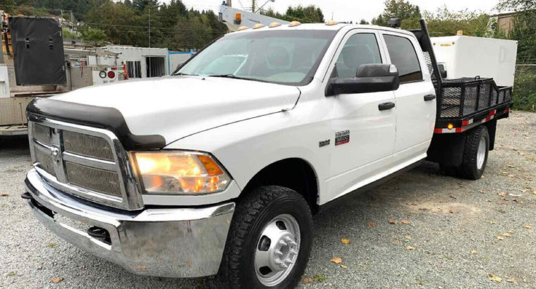 2012 Dodge Ram 3500 – 9.5FT FLAT BED *HEMI 5.7L V8 GAS* 4X4****