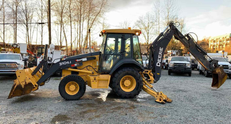 2010 JOHN DEERE 310SJ BACKHOE LOADER *4X4* VERY WELL MAINTAINED