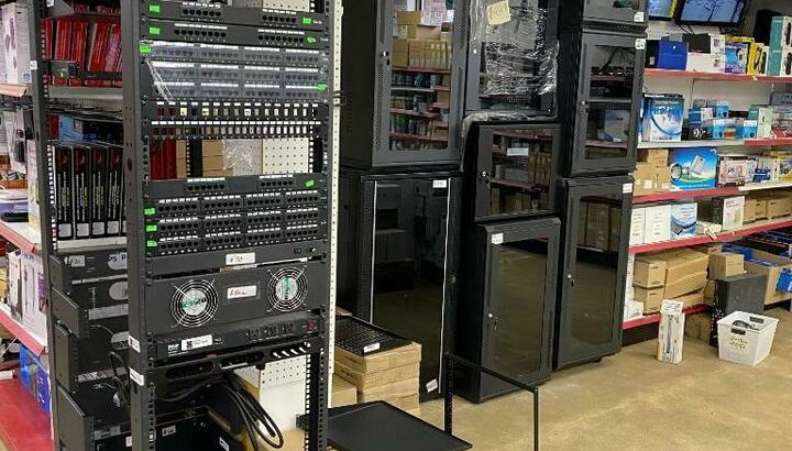 SERVER CABINET , WALL MOUNTABLE CABINETS, SERVER RACKS, SERVER SHELF, MEDIA SHELVES AVAILABLE AT ANGEL ELECTRONICS MISSI