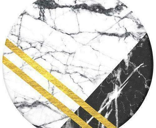 Popsockets POP 801117 Universal Cell Phone Top – Art Deco Marble (New Others)