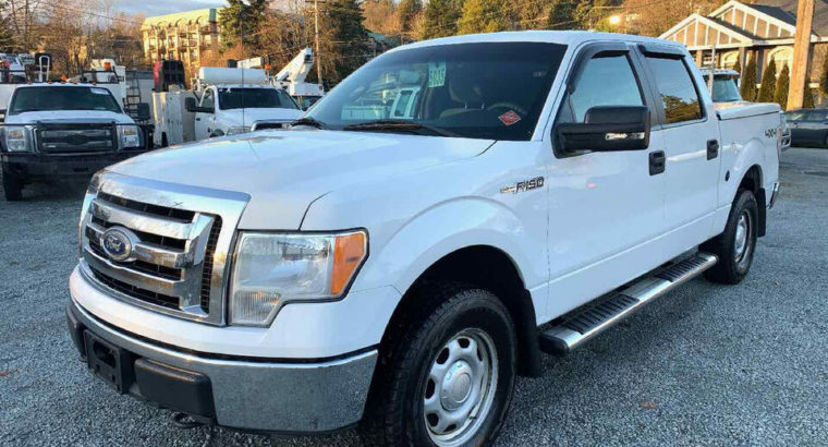 2011 FORD F150 XL CREW CAB 4X4 *DUAL FUEL – GAS/PROPANE* RARE